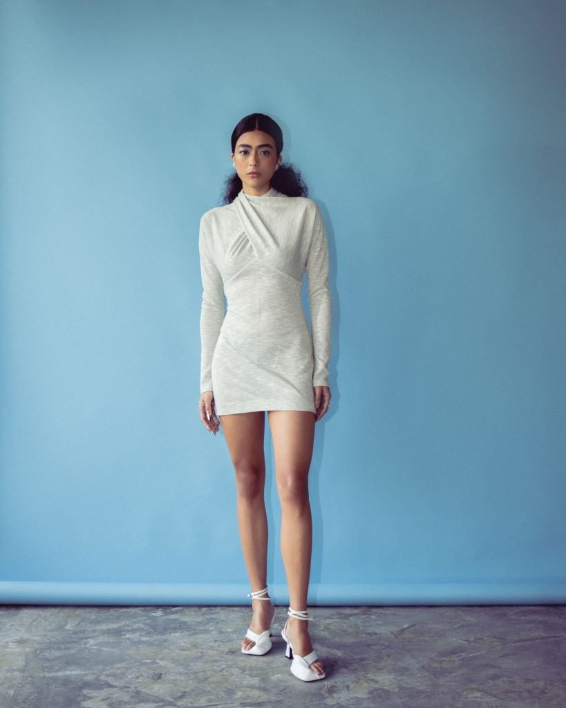 Lore Metallic Dress