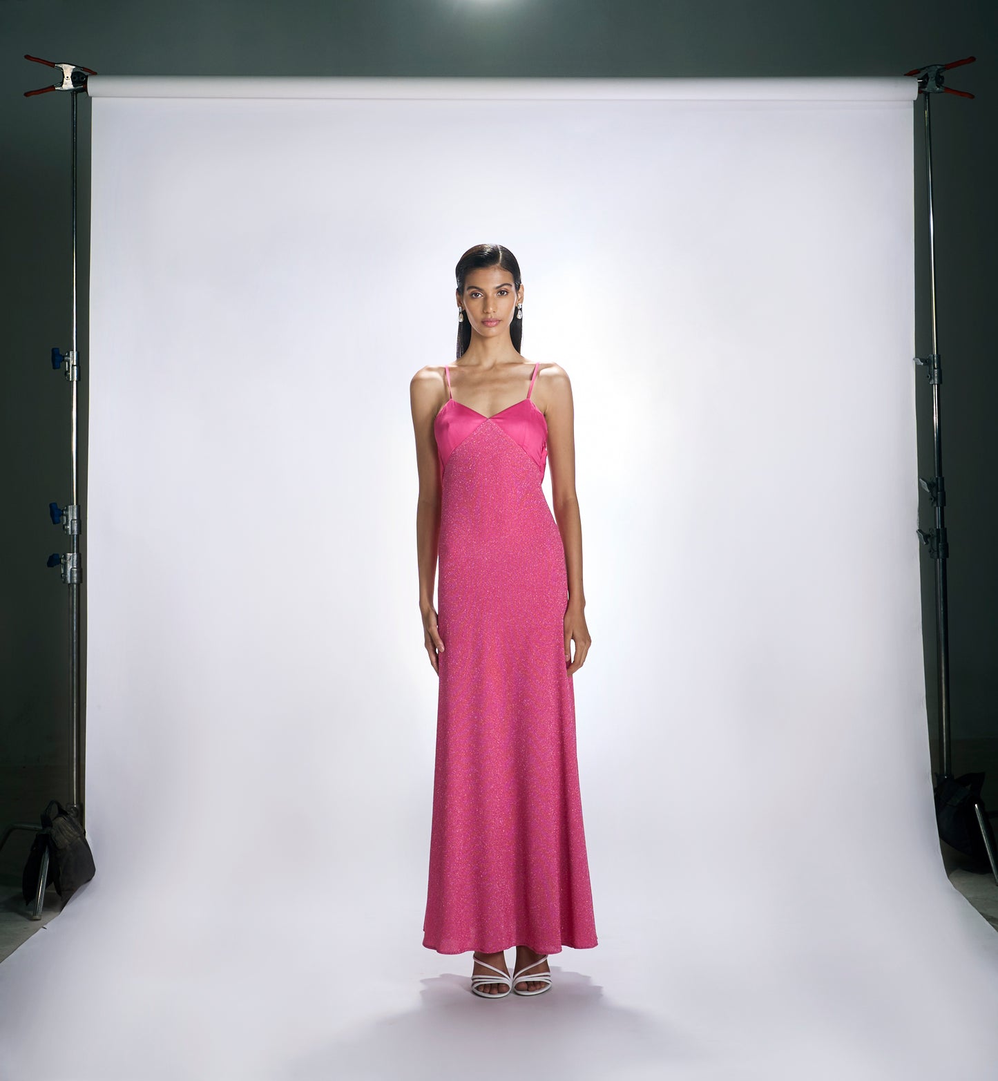 Vesper Metallic Gown