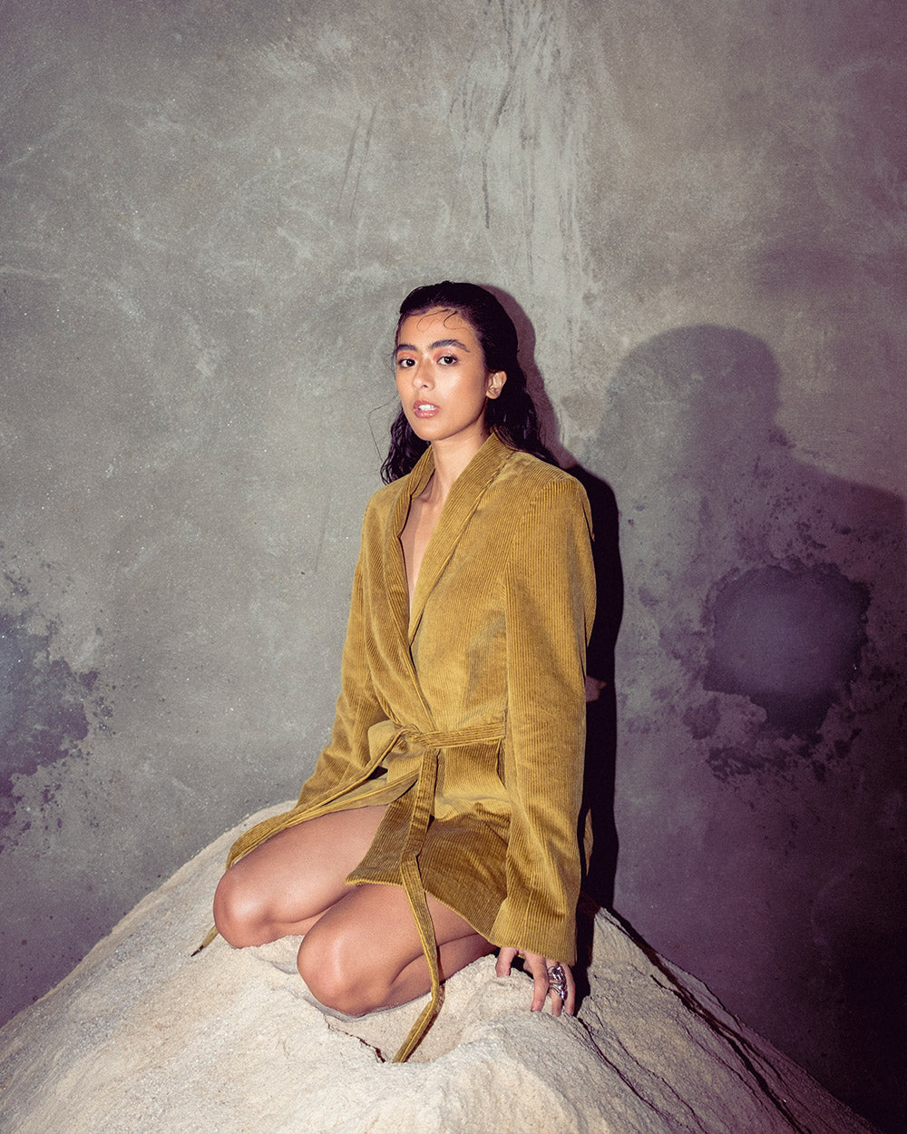 Rhys Corduroy Robe