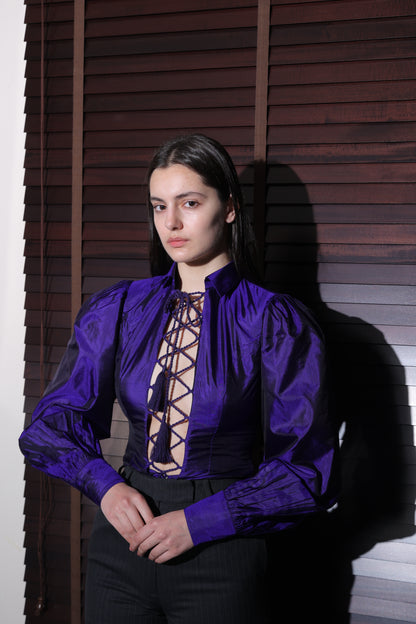 Iris Silk Shirt